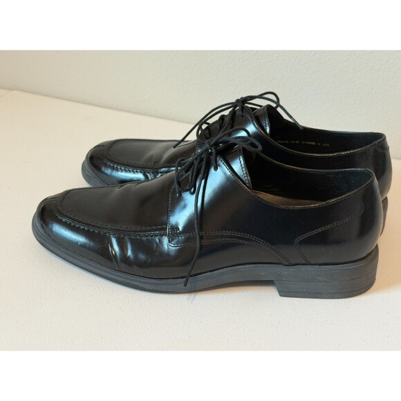 Cole Haan Mens Size 10 Air Stylar Split Ox Black Leather C10697 Dress Shoes main image 5